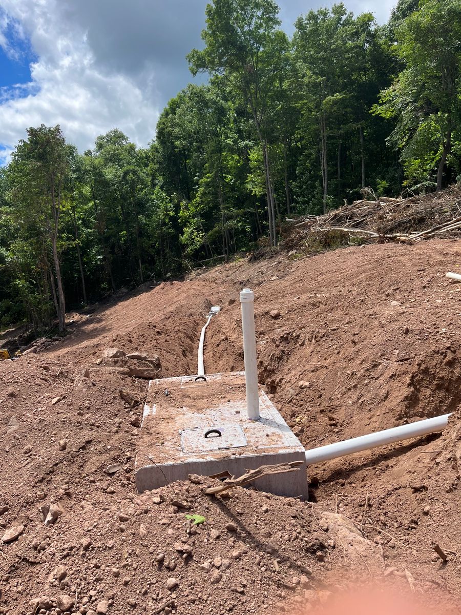 Septic Design and Installation for Deer Run Property Services in Rocky Gap, VA