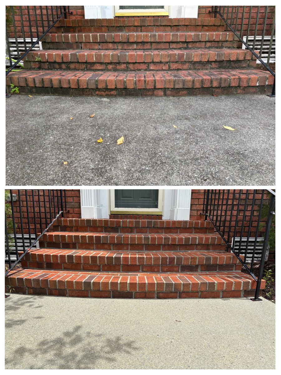 Driveway and Sidewalk Cleaning for Salty Exterior Pro Wash in Hampstead, NC