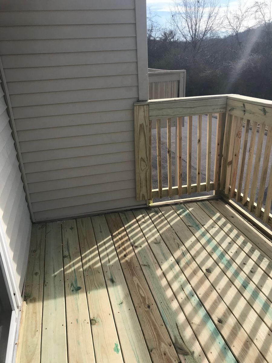 Deck services for Team Bard Lawn Care SVC in Woodbury, TN