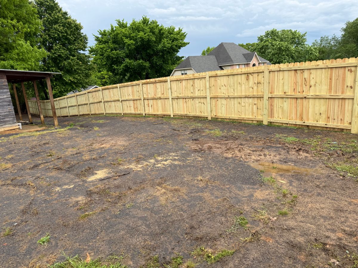 Fence Installation for Manning Fence, LLC in Hernando, MS