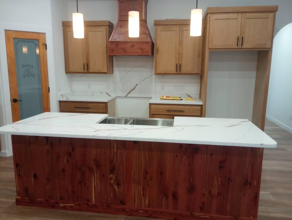 Kitchen Remodeling for Eggert Construction and Landhaus Woodworks in Winona,  MO