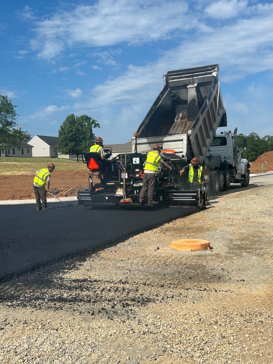 Paving for James R Carter Paving in Roanoke, VA