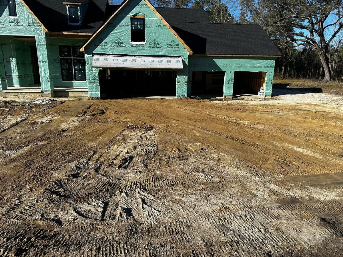 Site Grading for Iron Industries in Bluffton, SC