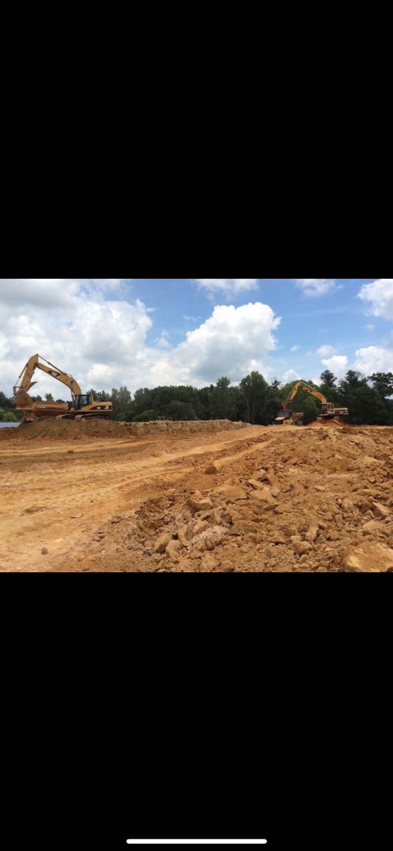 Residential & Commercial Excavation for McBryar Excavation in Trenton, GA