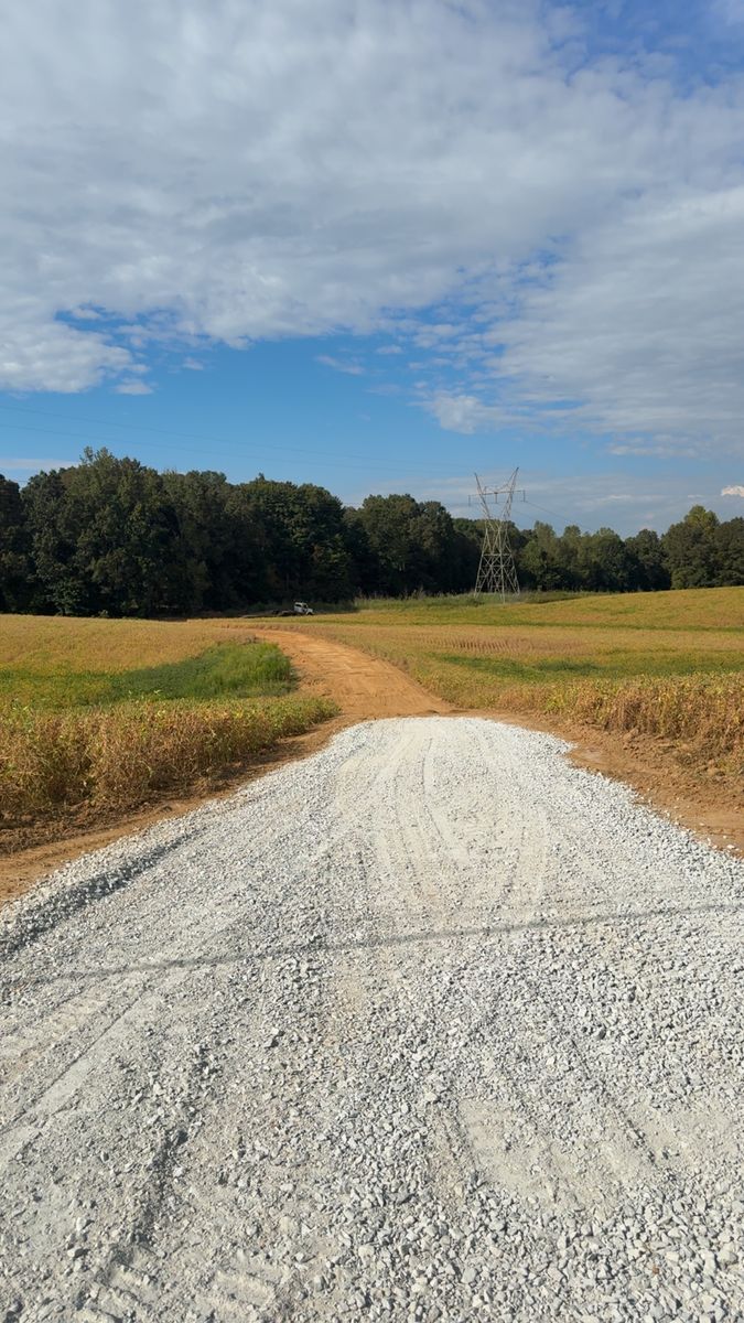 Land Grading & Leveling for West TN Dirt Works in Lexington, TN