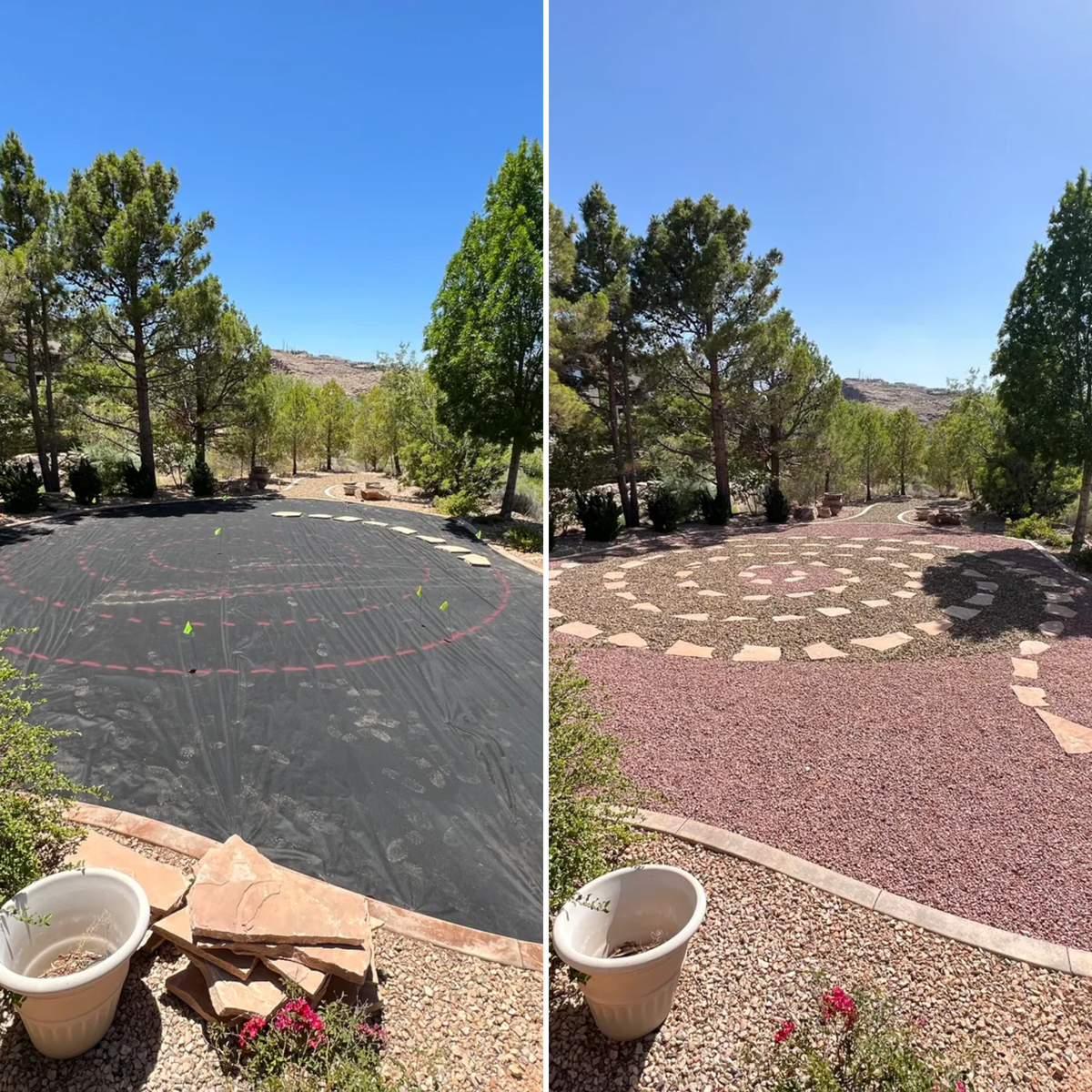 Mulch Installation for Villegas Landscape & Maintenance in St. George, UT