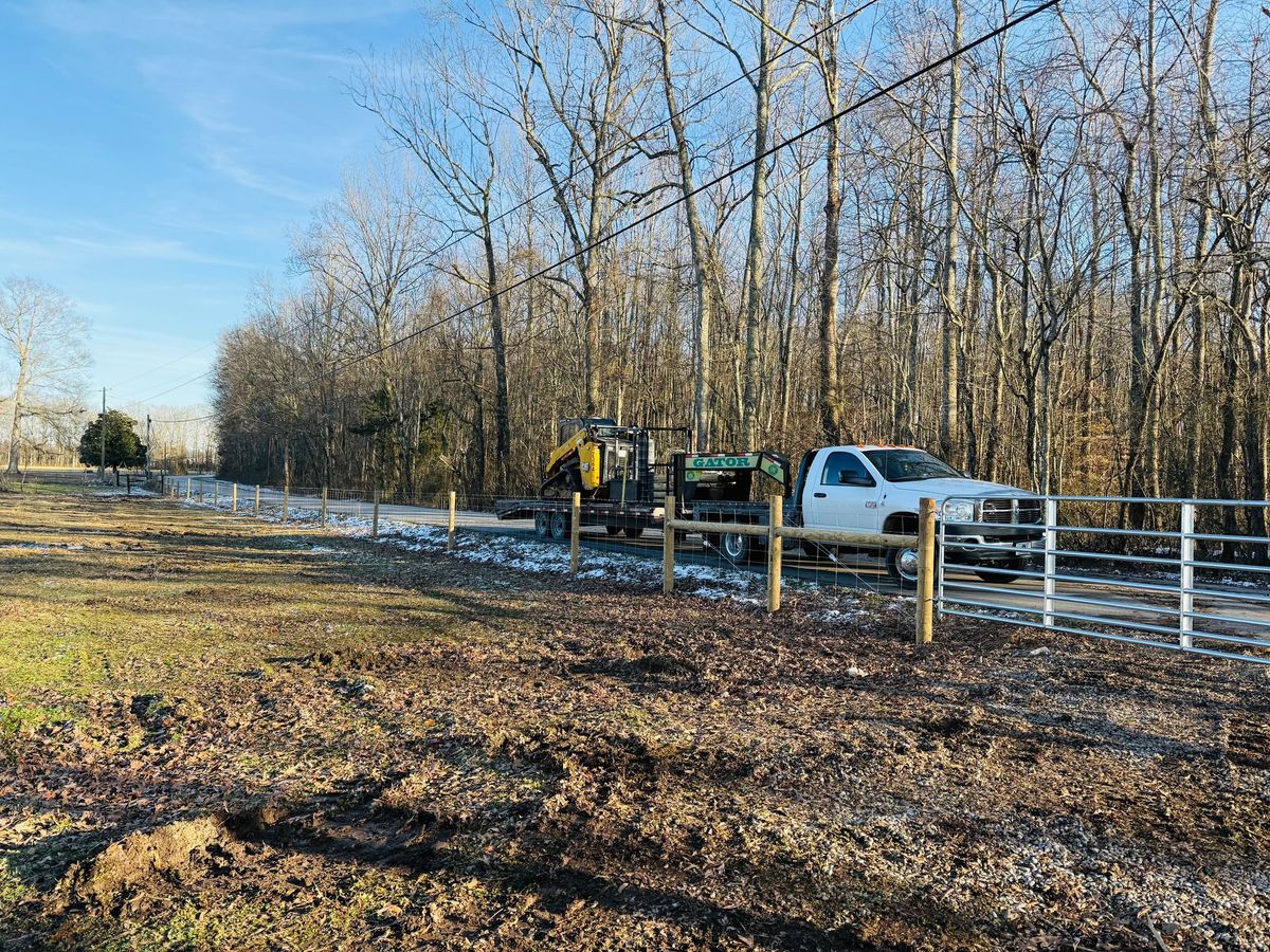 Fence Installation for Ap’s Fencing in McMinnville, TN