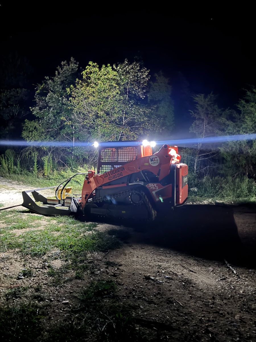 Site Preparation for Leal’s Lawn Service in Dayton, TN