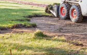 Lawn Grading for City of Bridges Construction in Greenville, SC