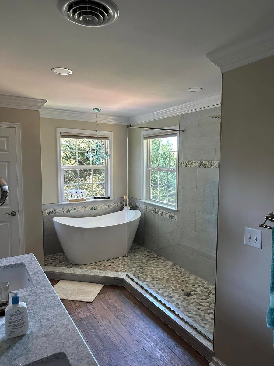 Bathroom Renovation for Hufford's Construction in Dover, DE