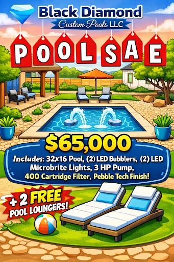 Pool & Spa Installation and Repairs for Black Diamond Custom Pools LLC in Azle, TX