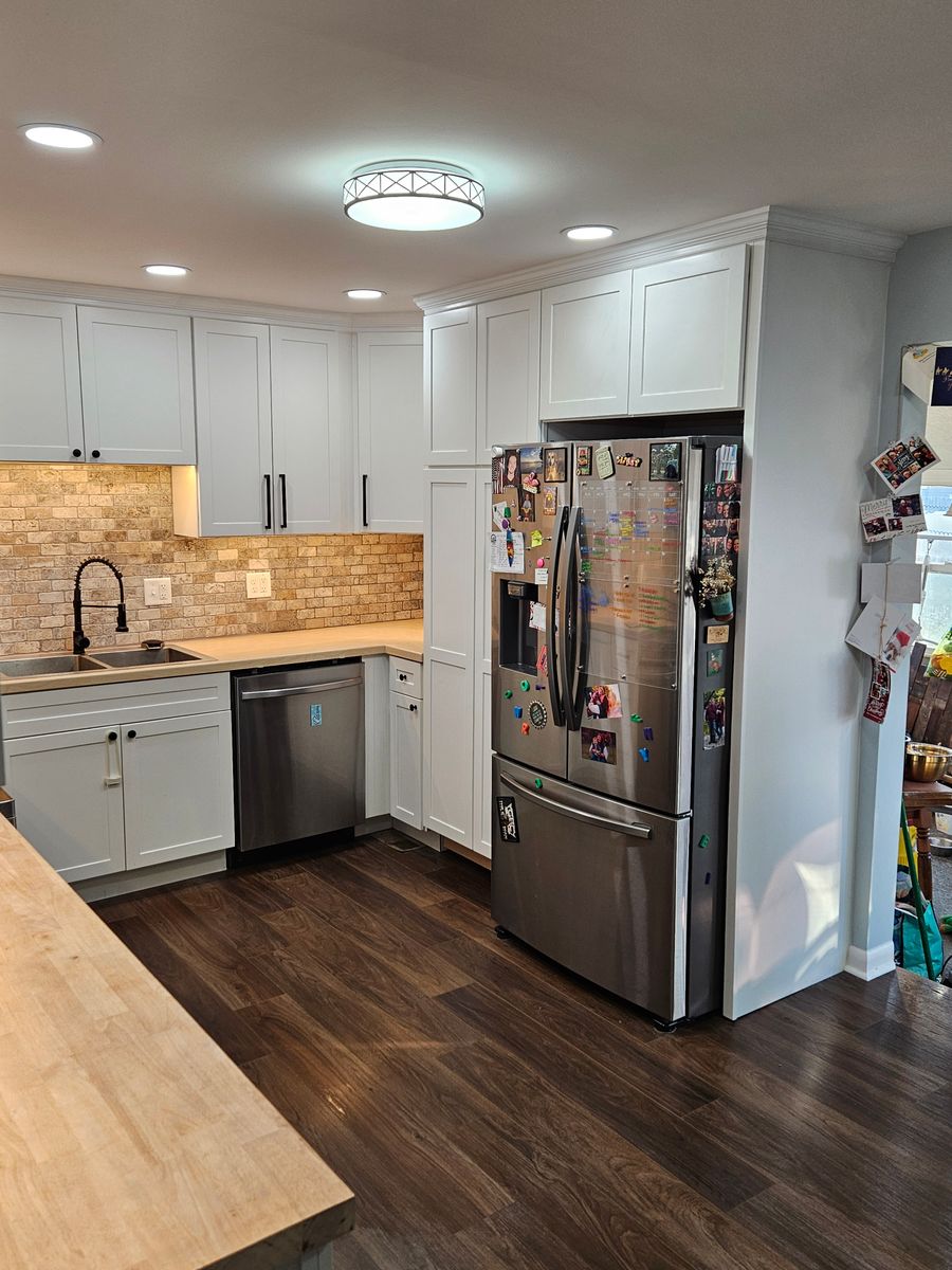 Kitchen Renovation for John Colvin's Home Improvement in Modoc,  IN