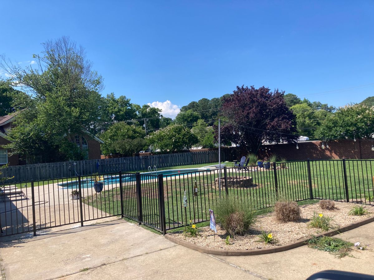 Metal Fencing for Sea Level Fence in Virginia Beach, VA