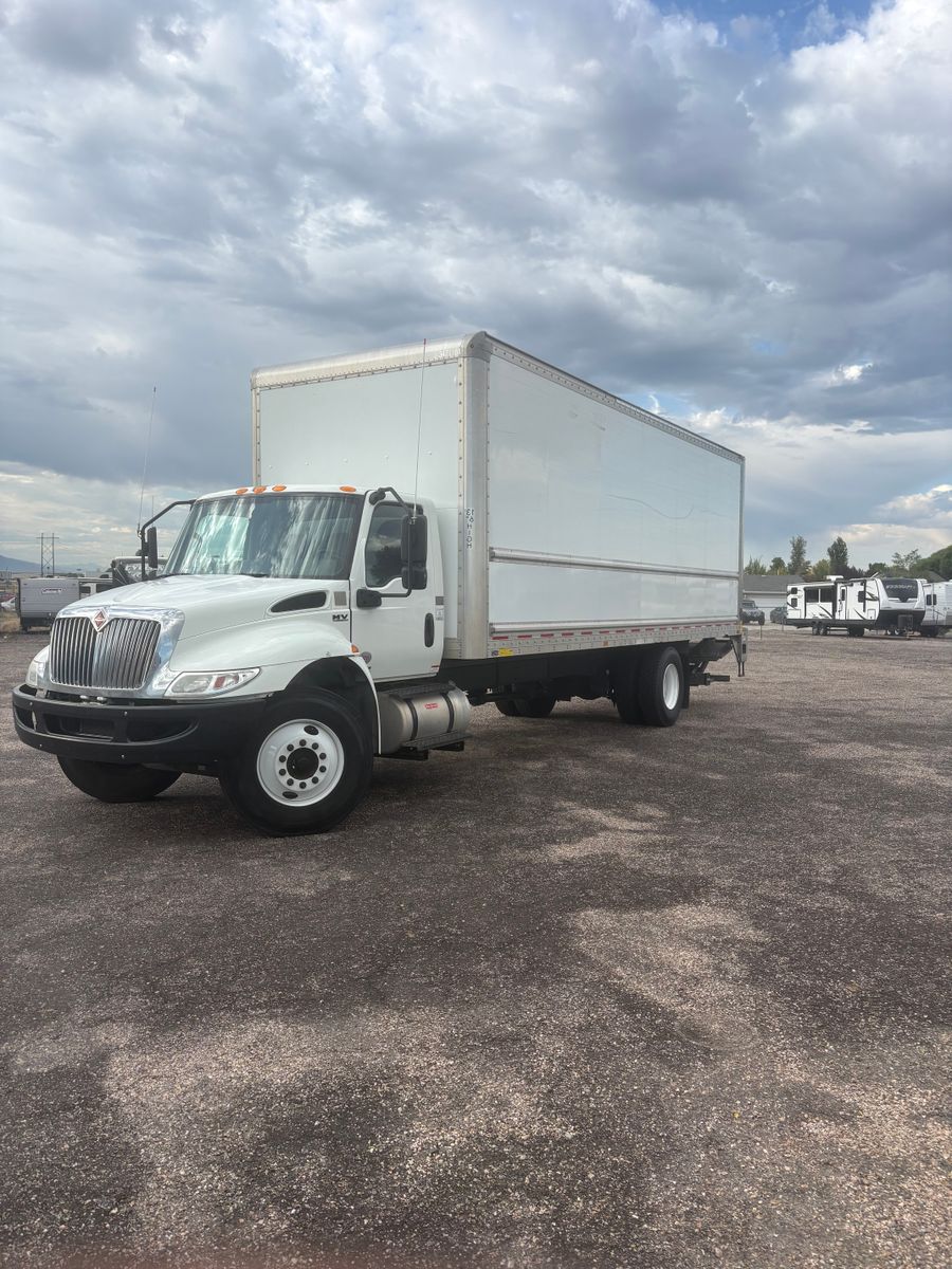 Freight on box trucks for SwiftTrack Courier Services in Salt Lake City, UT