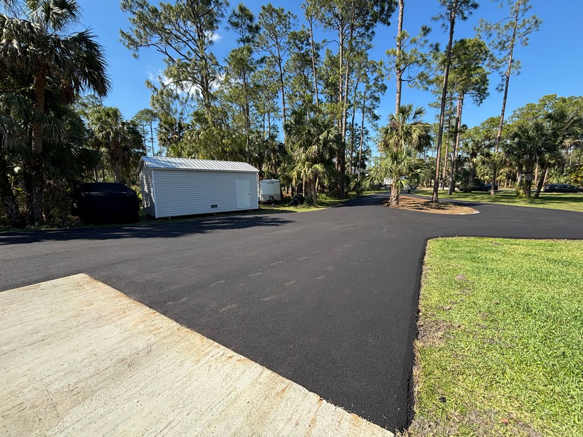 Asphalt Installation for Stanley & Sons Pavement in Naples, FL