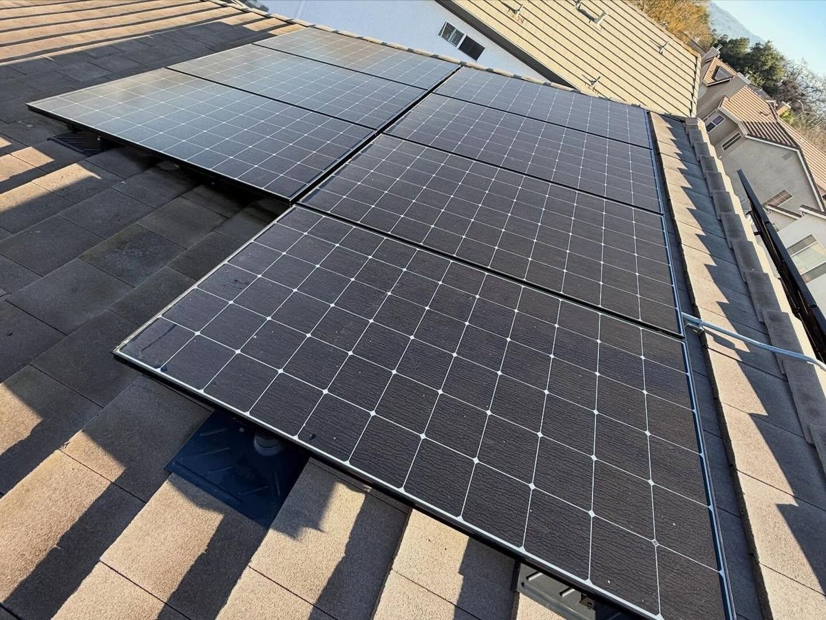 Solar Panel Cleaning for GGG Home Services in San Jose, CA