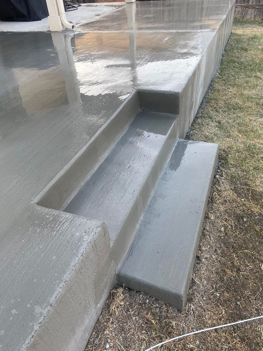 Stairs & Culvert Installation for PC Concrete & Design in Austin, TX