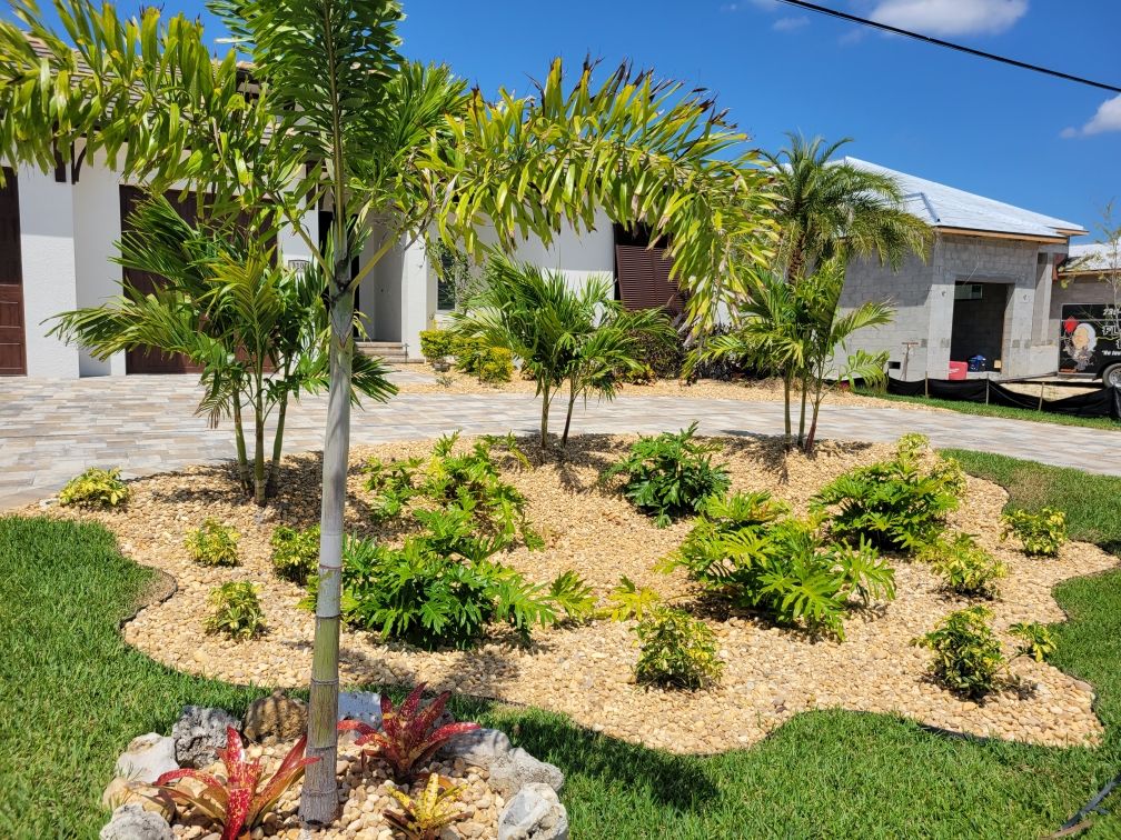 Landscape Design & Installation for Lawn Caring Guys in Cape Coral, FL