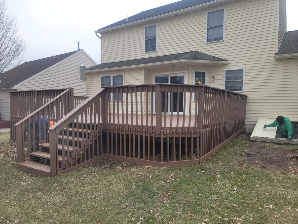 Deck & Patio Installation for 5 Star Remodeling & Handyman Services in Schnecksville, PA