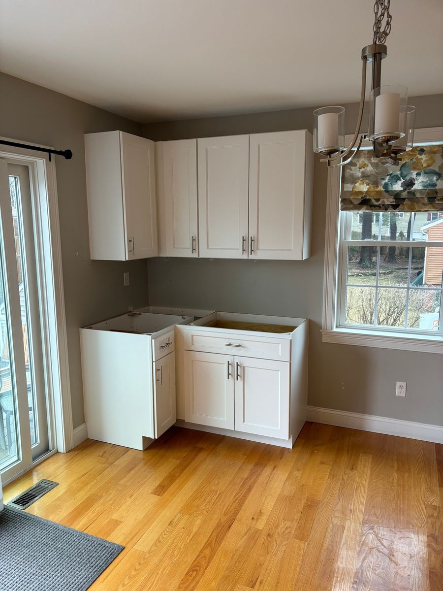 Kitchen Renovation for DiPersio Construction in Wilmington, MA