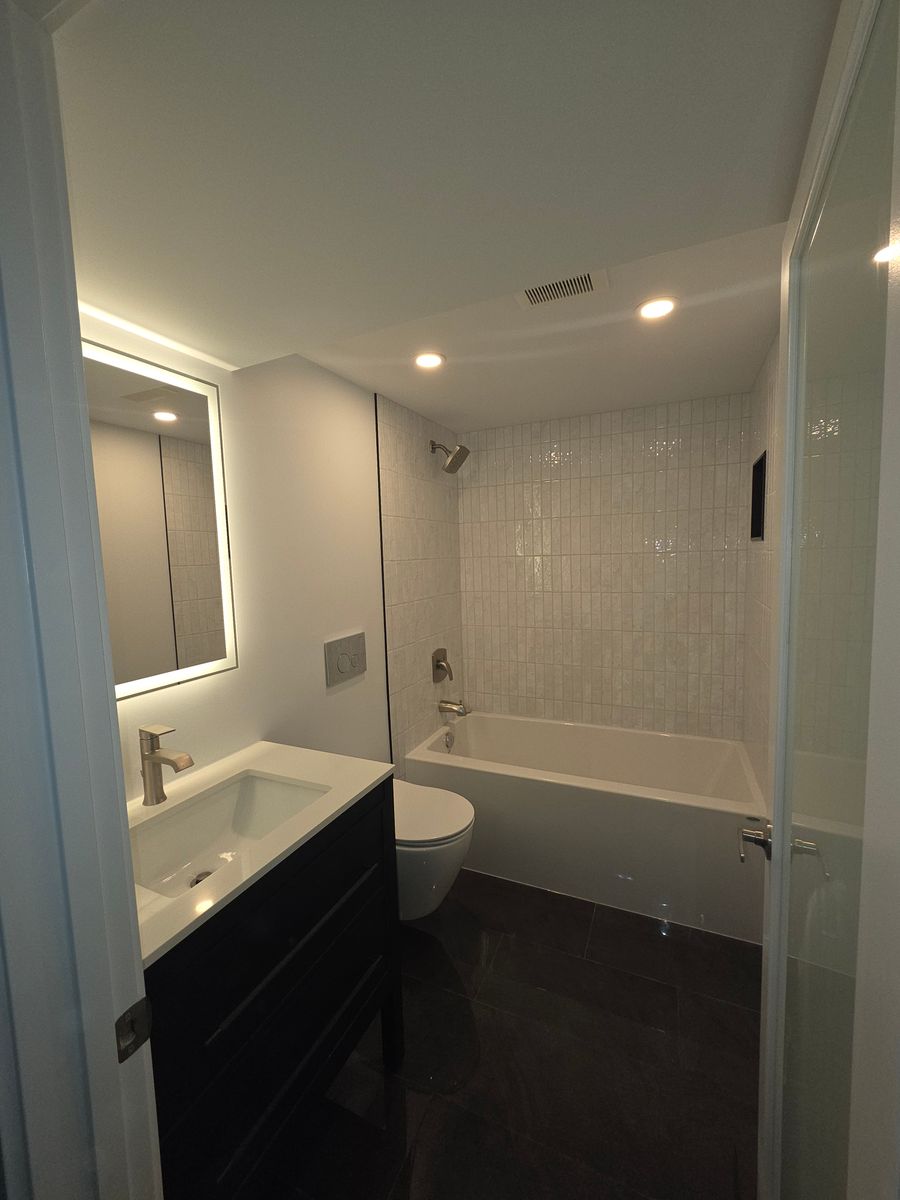 Bathroom Renovation for Skywalker Contracting Inc.  in Red Deer, Alberta