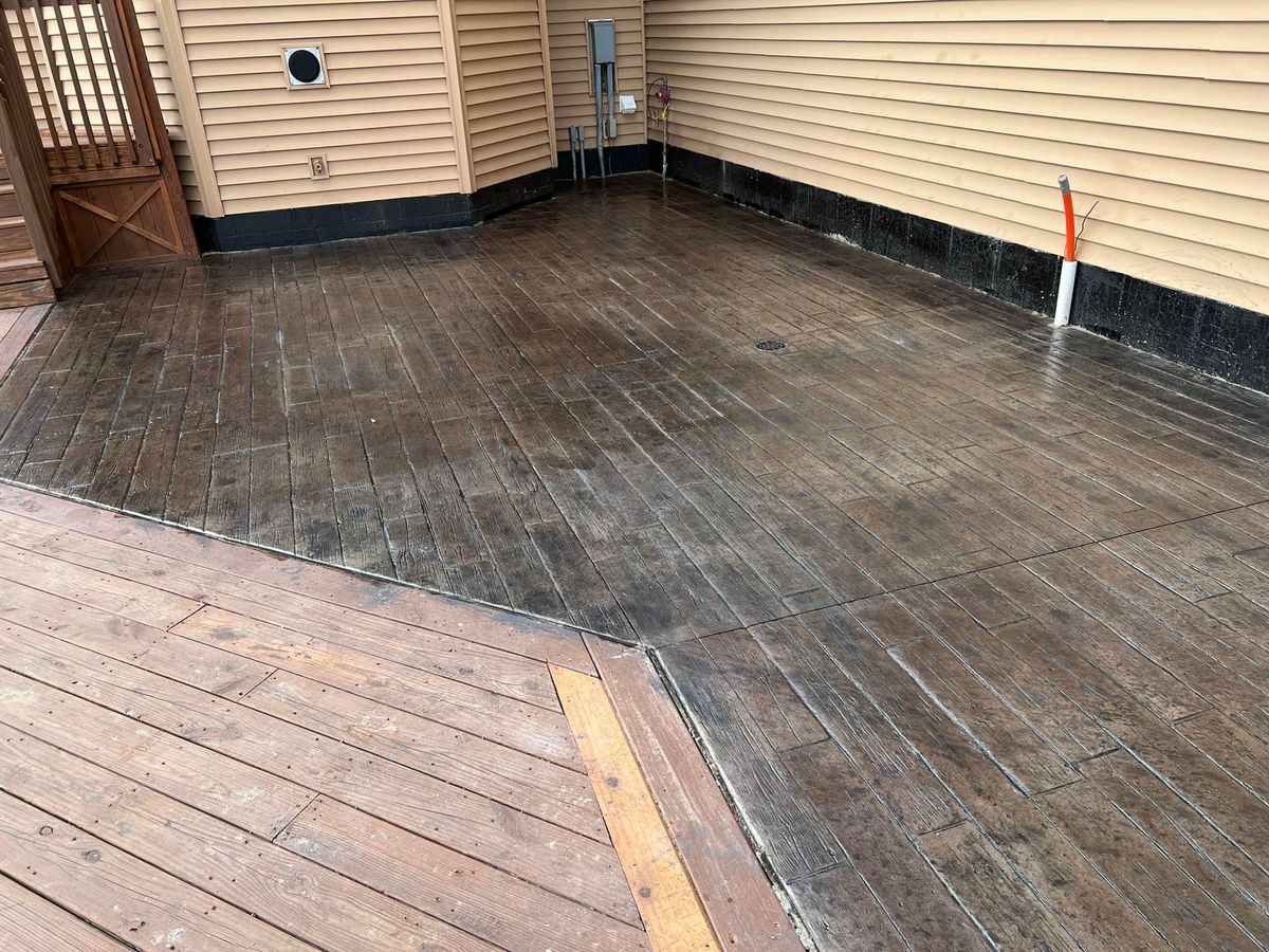 Decorative & Stamped Concrete for Johnsons Custom Creations in Milaca, MN