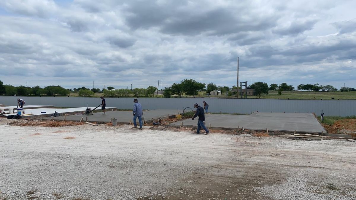 Parking Lots for Javier Martinez Concrete Construction in Burleson, TX