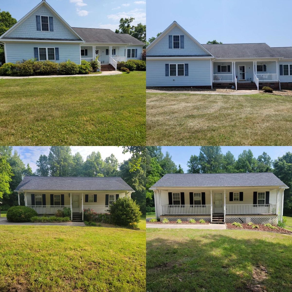 Flower Bed Installation for Piedmont Lawn and Landscaping in Lexington, NC