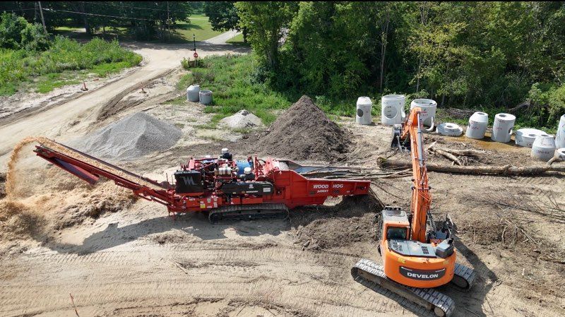 Land Clearing for DGD Outdoor Services LLC in Howell, MI