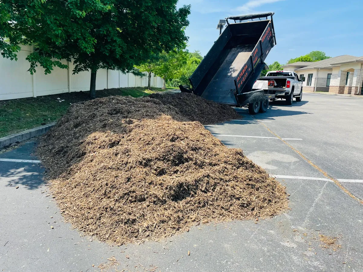 Mulch Installation for Jackson Lawn Services LLC in Florissant, MO