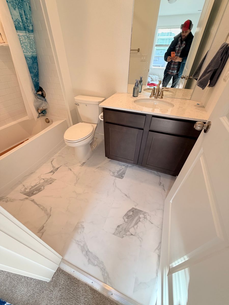 Tile Flooring for Alpha Flooring & Painting Services. in Centennial, CO