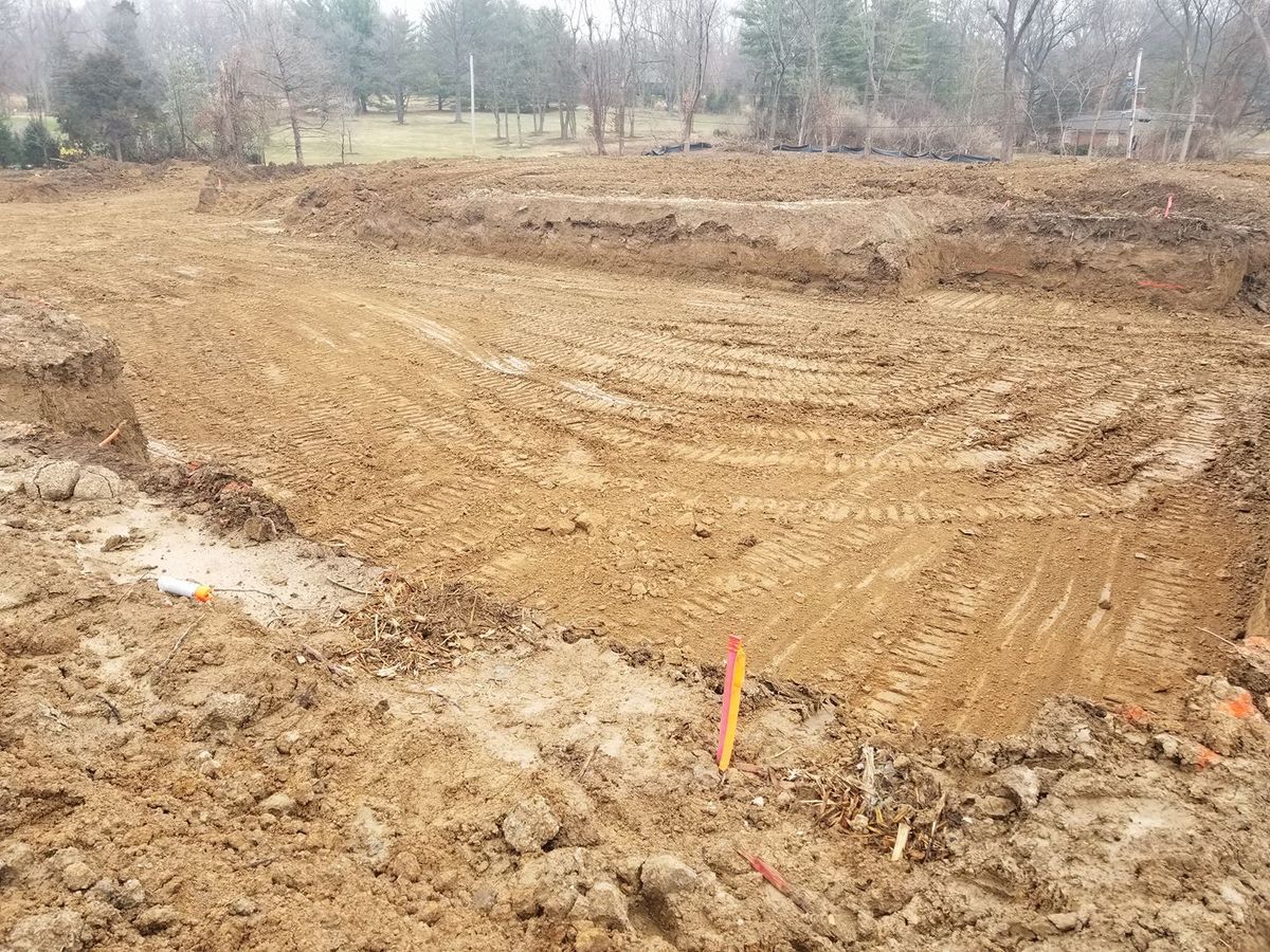 Land Grading for HF Flatwork and Hines Farms Excavating in Old Monroe,, MO