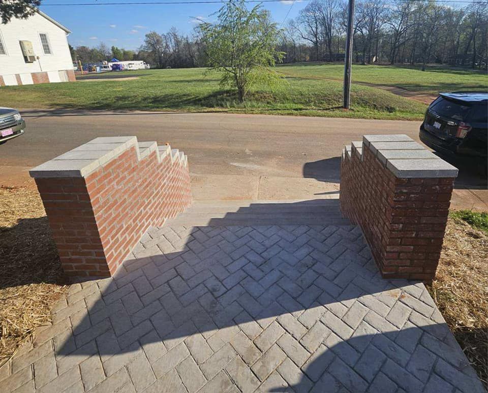 Step Installation for Miilan Construction in Boonville, NC