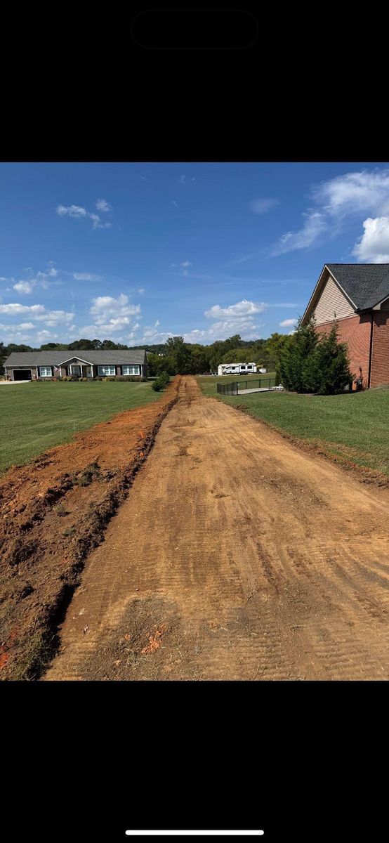 Land Grading for Phillips Construction and Excavating in Seymour, TN
