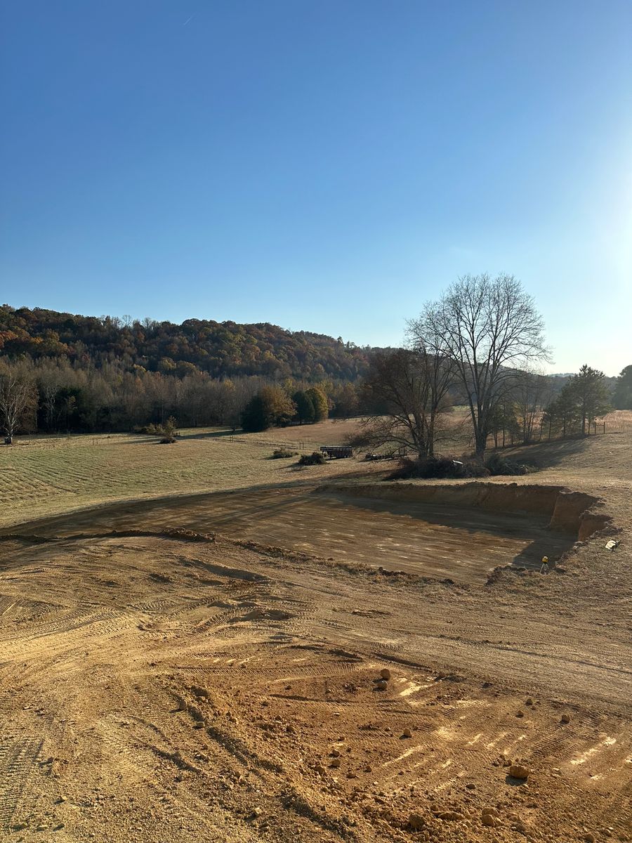 Site Preparation for Strange Excavating & Utilities in Lenoir City, TN