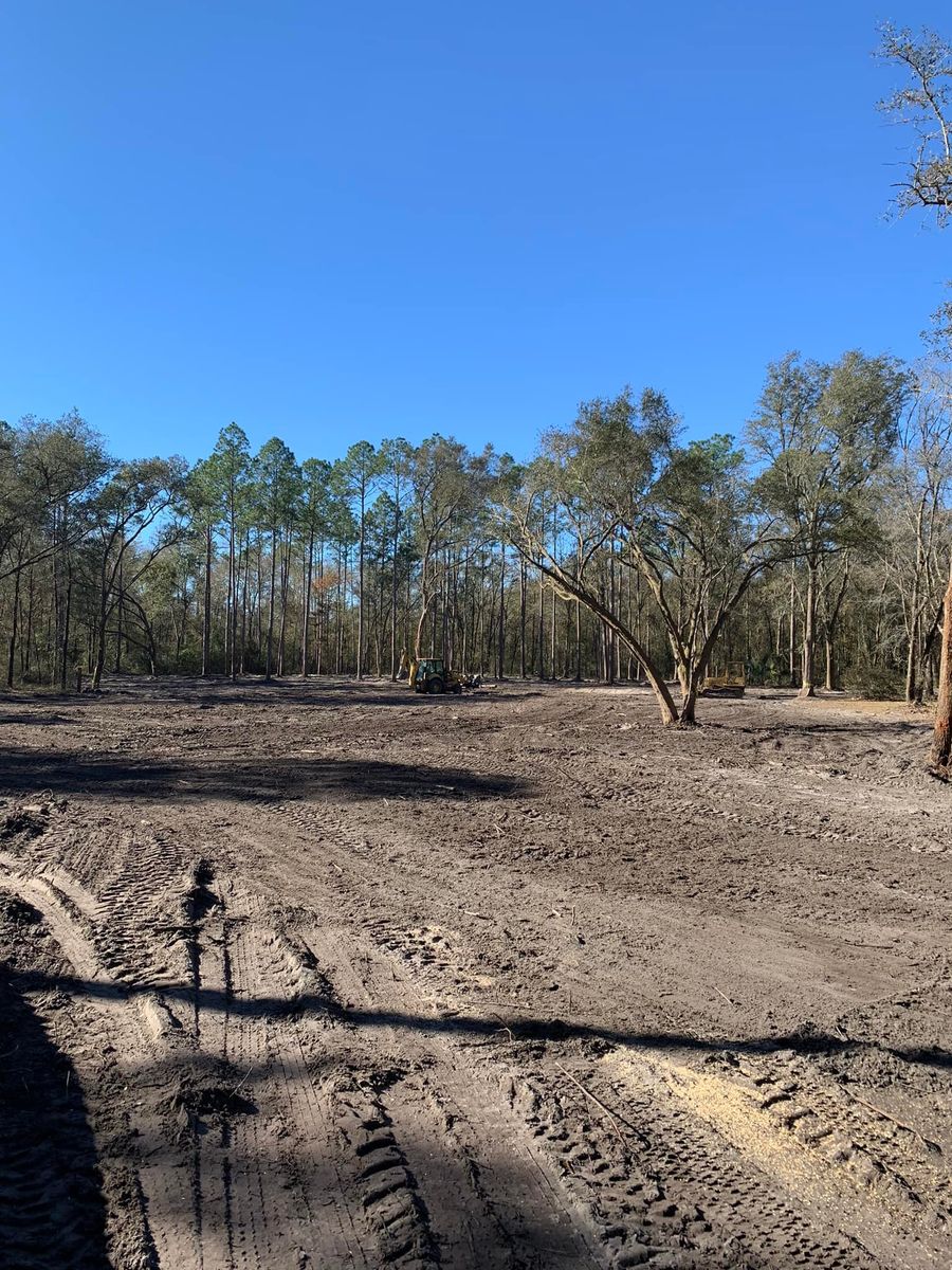 Land Grading for Wilson’s Excavation & Land Clearing in Greenville, FL