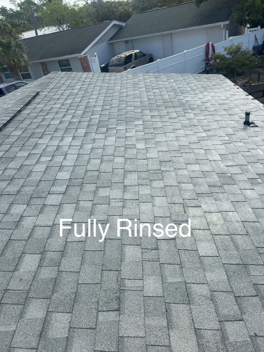 Roof Cleaning and power wash for My Soft Wash Guys in Venice, FL