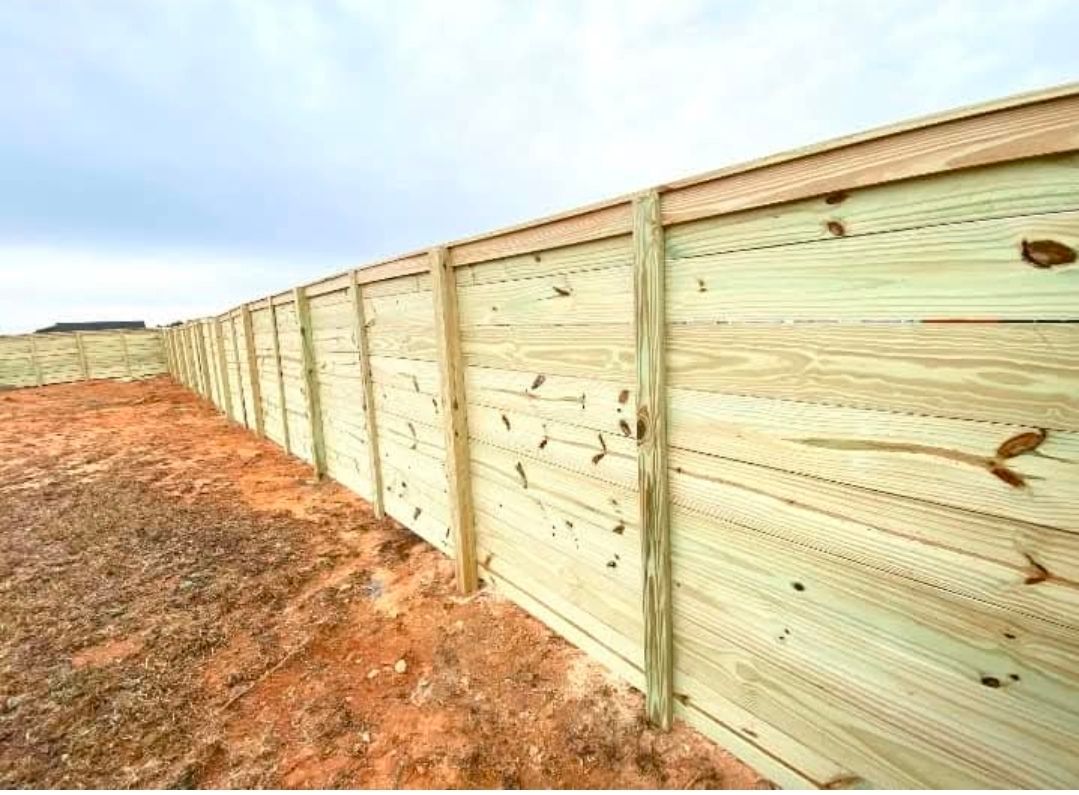 Fencing for All Out Construction in Atlanta, GA