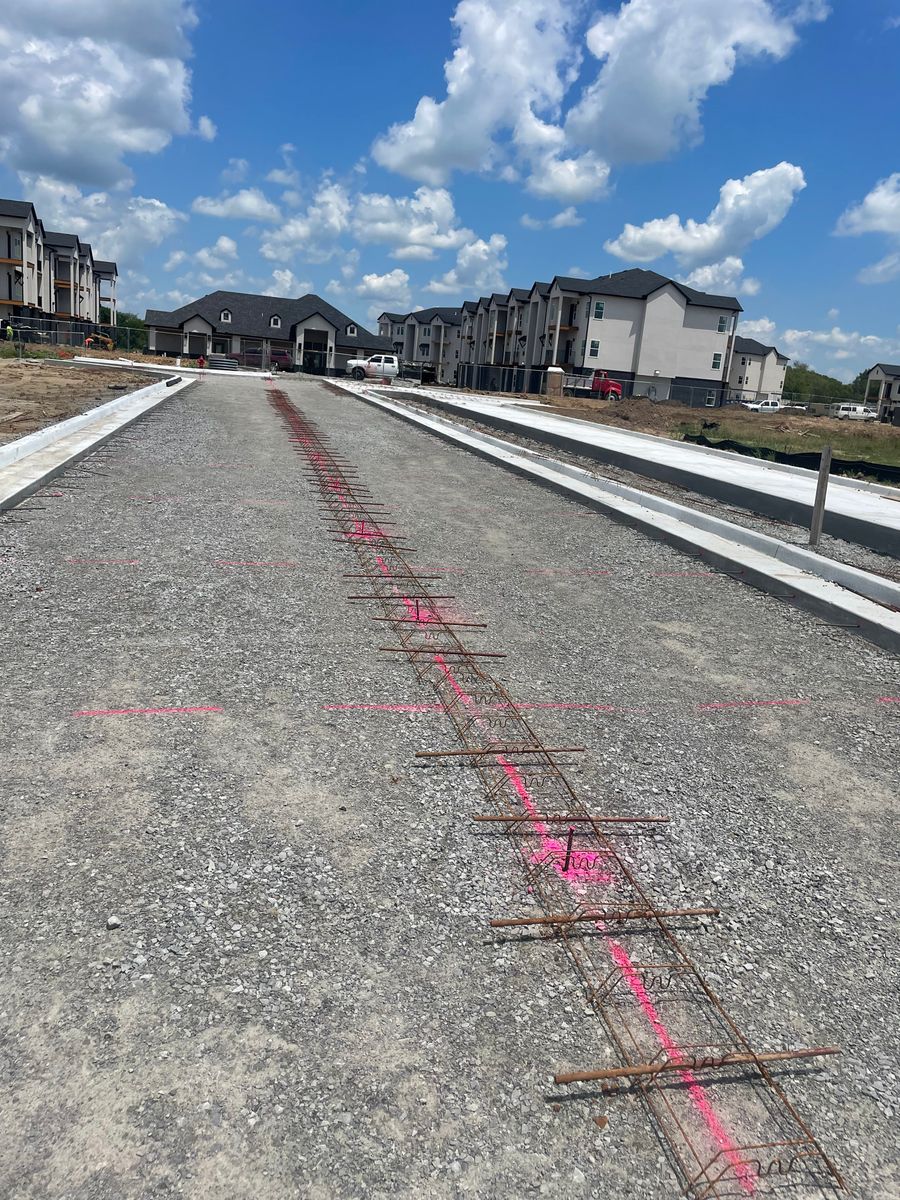 Decorative Concrete for Project X Construction LLC in Tulsa, OK