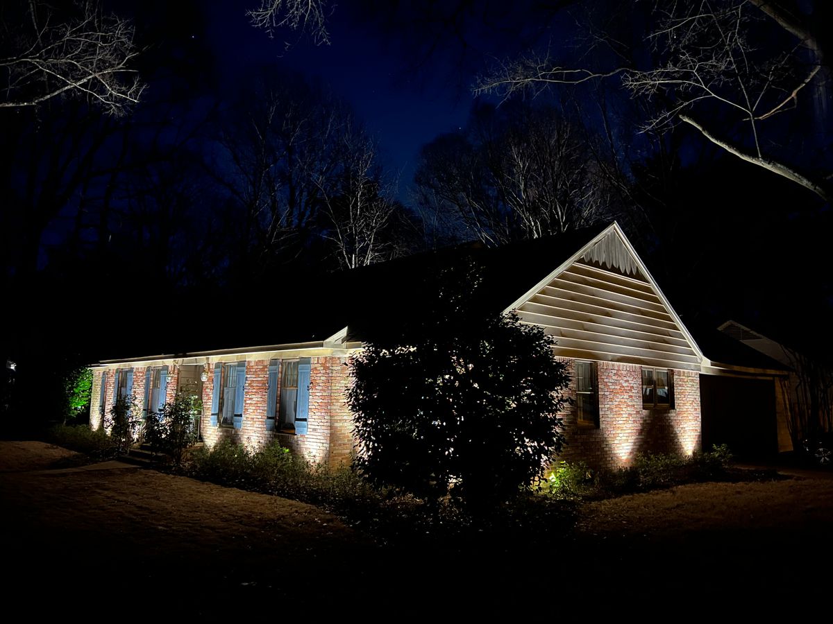 Architectural Lighting for Delta Lightscapes Outdoor Lighting in Memphis, TN