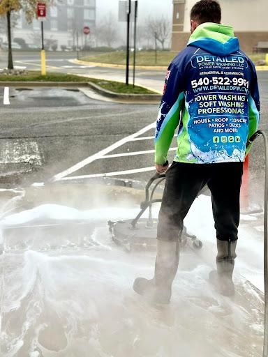 Commercial Pressure Washing for Detailed Power Washing & Holiday Lights in Fredericksburg, VA