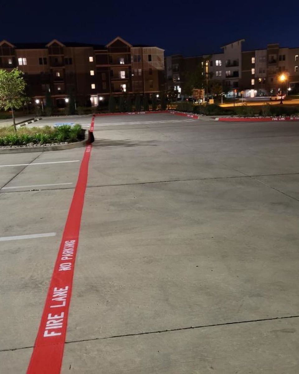 Concrete Repair for Landmark Pavement Solutions in Dallas, TX