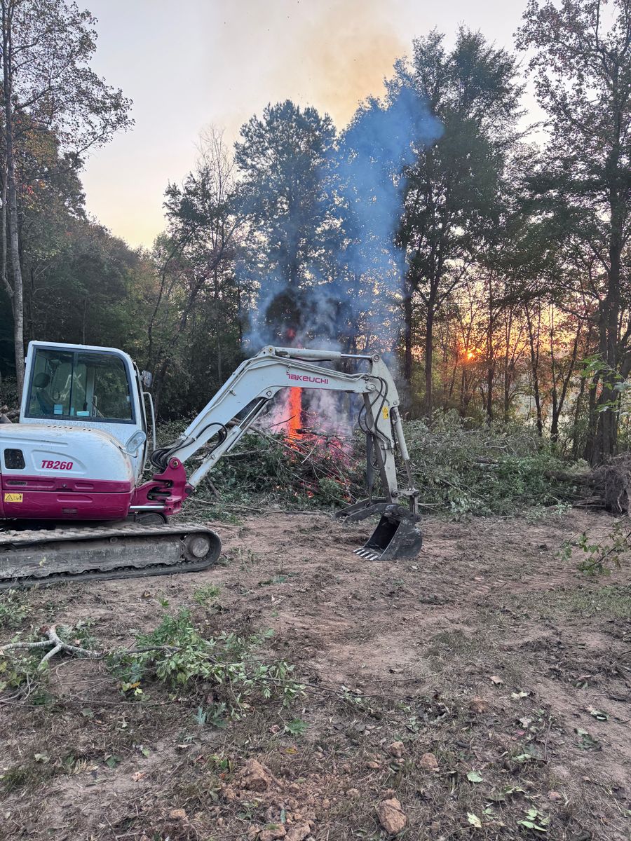 Site Preparation for Leal’s Lawn Service in Dayton, TN