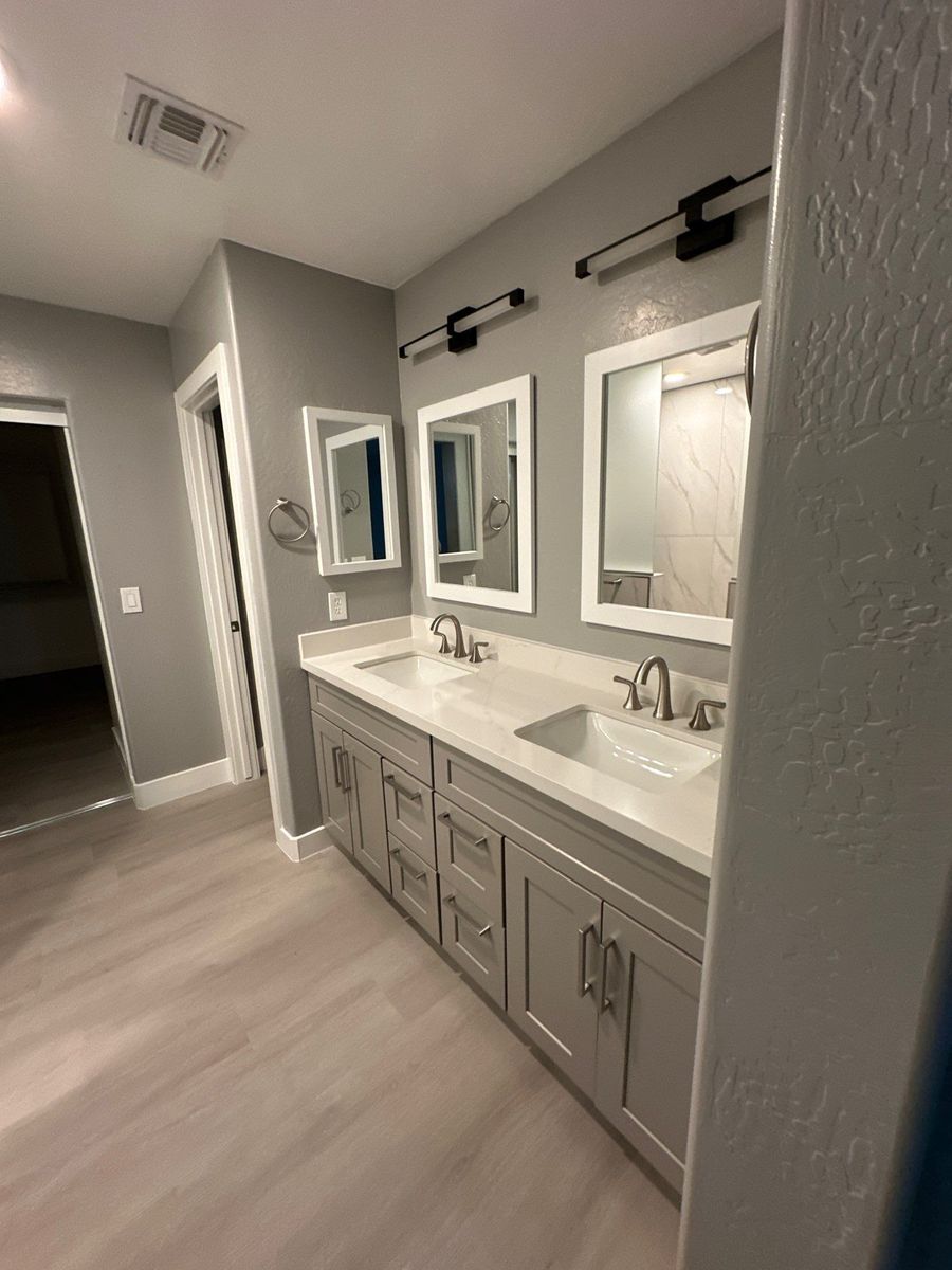 Bathroom Renovation for Hendershot Construction in Maricopa, AZ