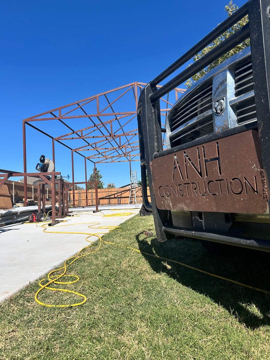 Oklahoma Residential Steel Buildings ( shops, Barndominiums, add-ons) for A-N-H Construction LLC in Oklahoma City, OK