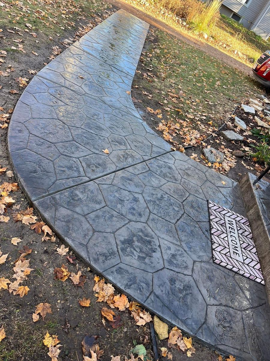 Decorative Concrete for Outdoor Dynamics LLC in Sherburne County, MN