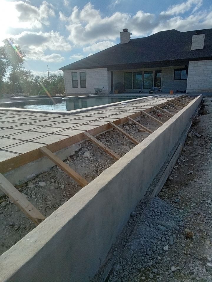 Concrete Slab Construction for JR Concrete & Masonry  in San Antonio, TX