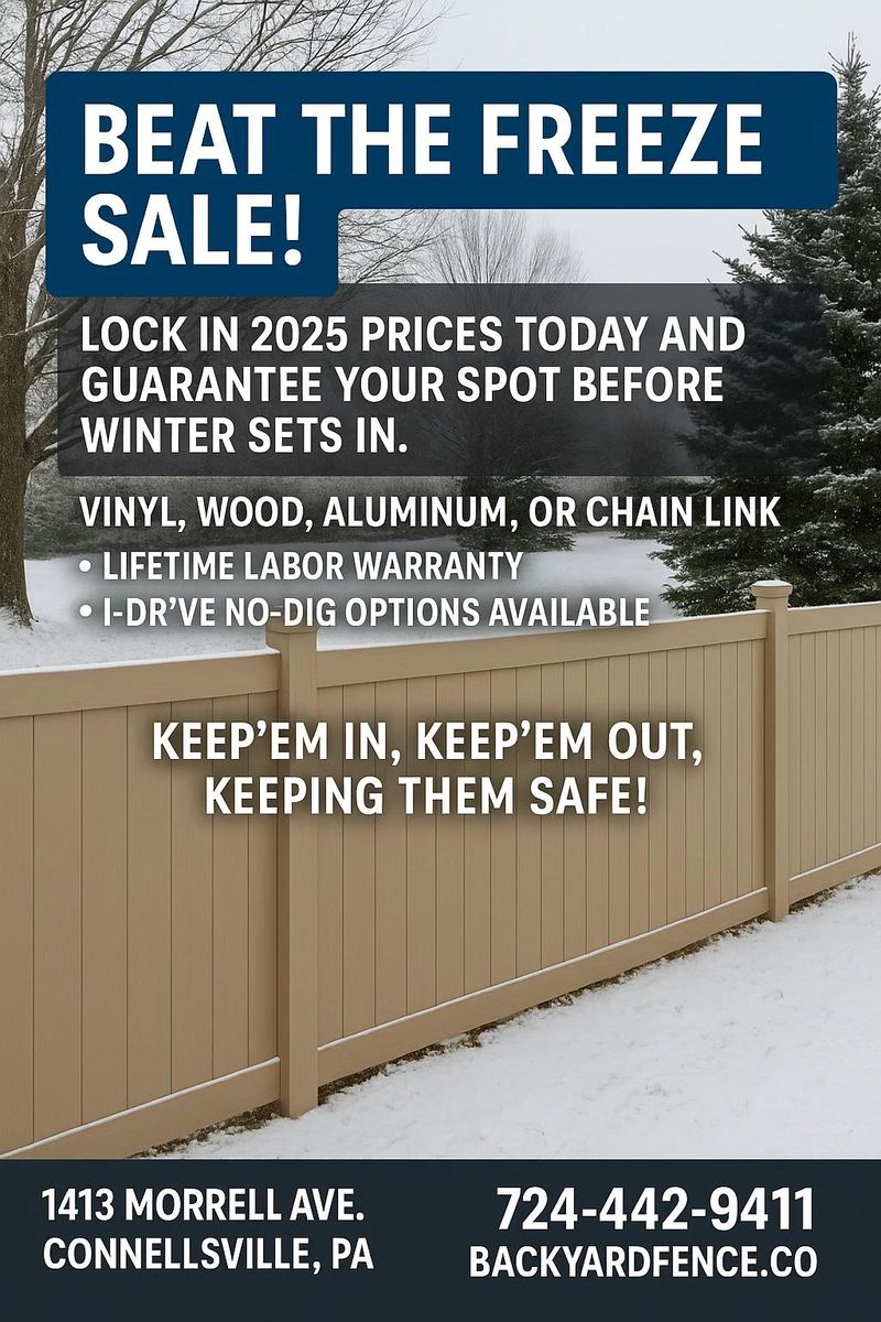 Wood Fence Installation for Backyard Fence Solutions LLC in Uniontown, PA