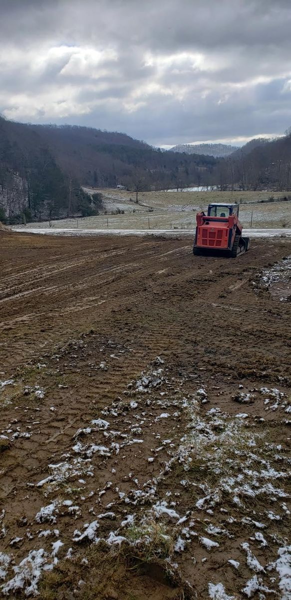 Skid Steer Work for Excavation Innovations in Rogersville, TN