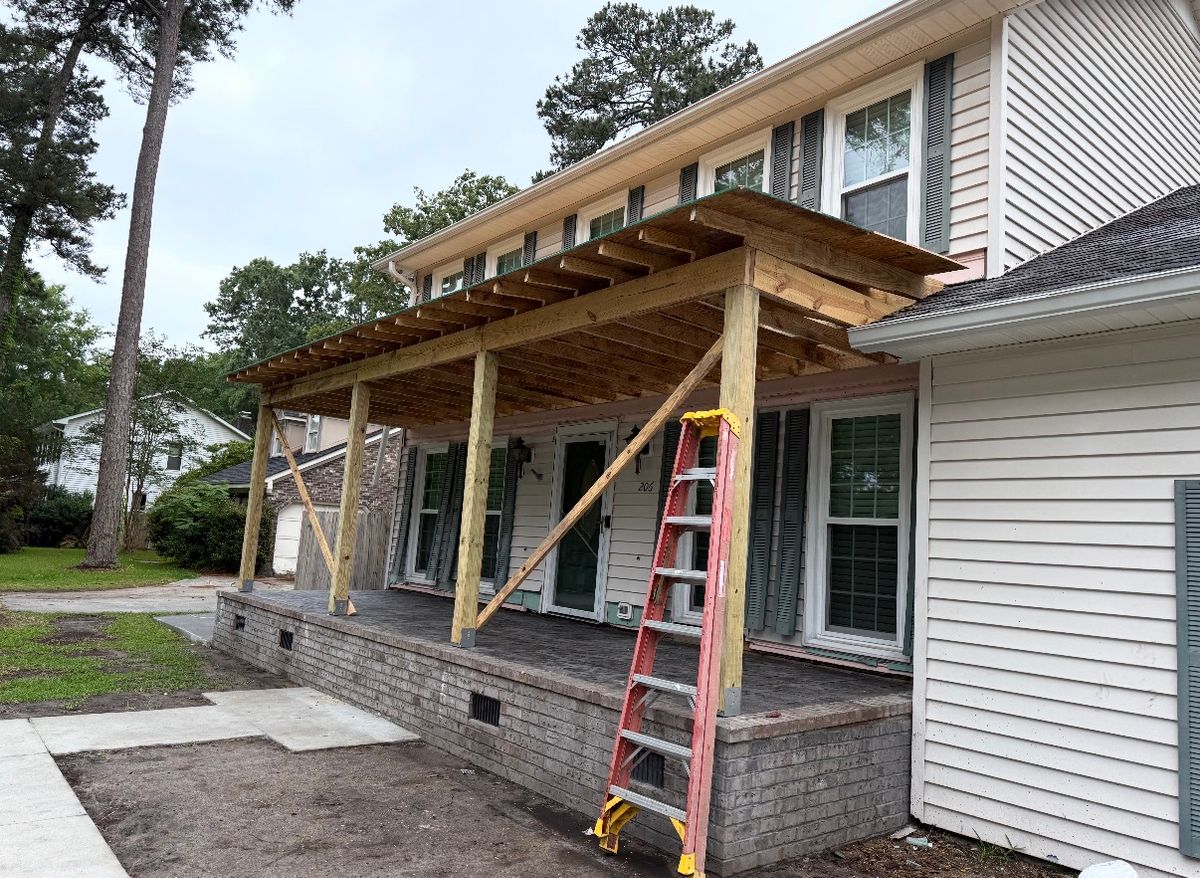 Deck & Patio Installation for Snap Remodeling in Charleston, SC